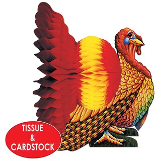 Foto 3 | Foto 3 | Pañuelos Coloridos Beistle Para Centro De Mesa Con Forma De Pavo, Paquete De 2 - Venta Internacional.