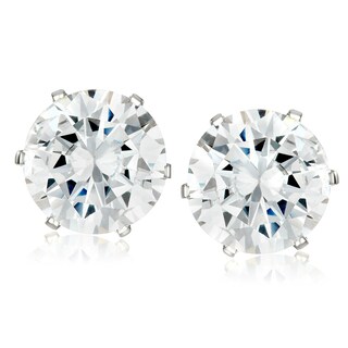 Foto 1 | Foto 1 | Pendientes De Tuerca West Coast Jewelry Elya De Acero Inoxidable, 8 Mm - Venta Internacional.