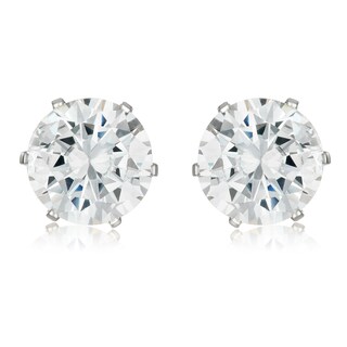 Foto 3 | Foto 3 | Pendientes De Tuerca West Coast Jewelry Elya De Acero Inoxidable, 8 Mm - Venta Internacional.