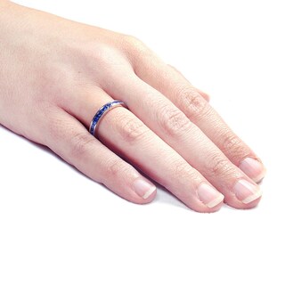 Foto 4 | Foto 4 | Anillo West Coast Jewelry Elya De Acero Inoxidable Con Circonita Cúbica - Venta Internacional.