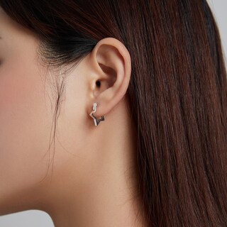 Foto 3 | Foto 3 | Aretes Chulada, Estrellas De Plata .925 Con Chapa De Platino, Se Puden Mojar