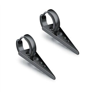 Foto 2 | Foto 2 | Juego De Pendientes Triangulares De Acero Inoxidable Con Forma De Argolla  3 Pares - Venta Internacional.