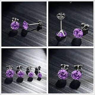 Foto 5 | Foto 5 | Pendientes Huoguo Classic De Plata De Ley Hipoalergénicos - Venta Internacional.