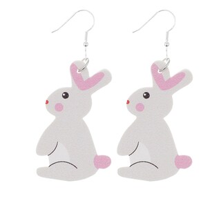 Foto 2 | Foto 2 | Pendientes Huoguo Bonitos Colgantes De Piel Animal En Forma De Lágrima Para Mujer - Venta Internacional.