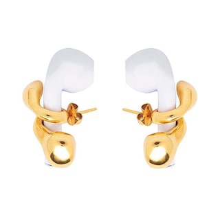 Foto 5 | Foto 5 | Pendientes Con Forma De Cuerno  Bohemio  Con Forma De Oruga  Con Forma De Oruga  Color Dorado - Venta Internacional.