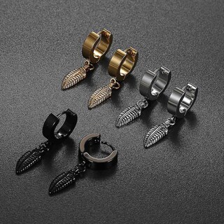 Foto 3 | Foto 3 | Pendientes Huoguo  Piercing De Acero Inoxidable  6 Pares - Venta Internacional.