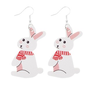 Foto 1 | Foto 1 | Pendientes Huoguo Lindos De Piel Animal En Forma De Lágrima Para Mujer - Venta Internacional.