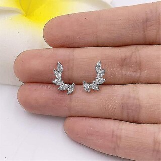 Foto 4 | Foto 4 | Pendientes Huoguo De Plata De Ley 925 Con Circonita Cúbica Marquesa - Venta Internacional.