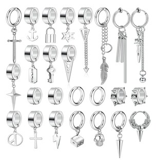 Foto 1 | Foto 1 | 25 Aretes Acero Inoxidable