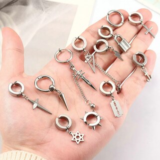 Foto 3 | Foto 3 | 25 Aretes Acero Inoxidable