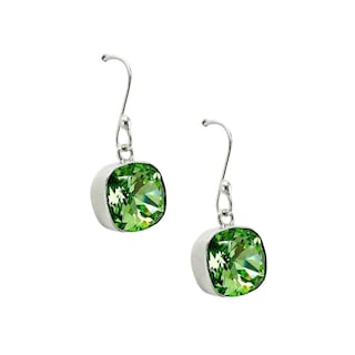 Foto 3 | Foto 3 | Aretes De Mujer Plata .925 Gancho Cushion Zvezda