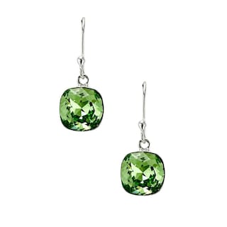 Foto 4 | Foto 4 | Aretes De Mujer Plata .925 Gancho Cushion Zvezda