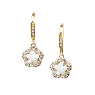 Foto 2 | Foto 2 | Aretes De Mujer Chapa De Oro 18k Trébol