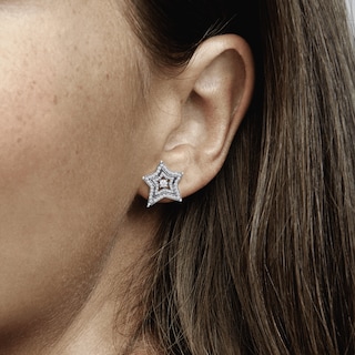 Foto 3 | Foto 3 | Aretes Pandora De Botón Estrella Celestial Asimétrica 292415c01 Joyería De Lujo Para Mujer Ideal Para Regalo Elegante