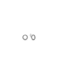 Foto 5 | Foto 5 | Aretes Pandora De Botón Reversibles Círculo De Pavé Logotipo 299486c01 Joyería De Lujo Para Mujer Ideal Para Regalo
