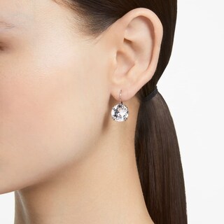 Foto 3 | Foto 3 | Aretes Swarovski Millenia Cristal De Talla Redonda Rodio 5628351 Joyería De Lujo Para Mujer Ideal Para Regalo Elegante