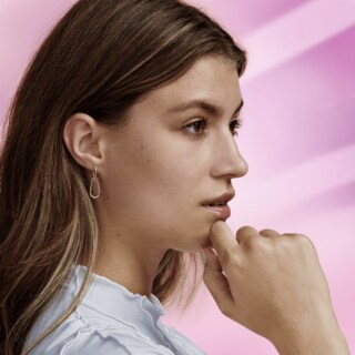 Foto 2 | Foto 2 | Eslabón Pandora Para Arete De Aro Recubrimiento Oro Rosa Me 289664c00 Baño De Oro Rosa 14k Línea Pandora Me Auténtica