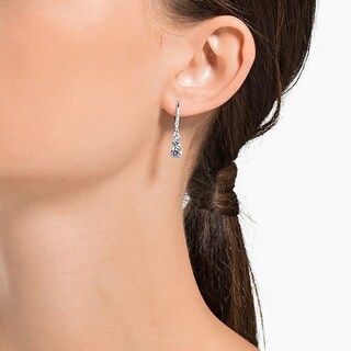 Foto 2 | Foto 2 | Aretes Swarovski Attract Trilogy Round Blanco Baño De Rodio 5416155 Joyería De Lujo Para Mujer Ideal Para Regalo