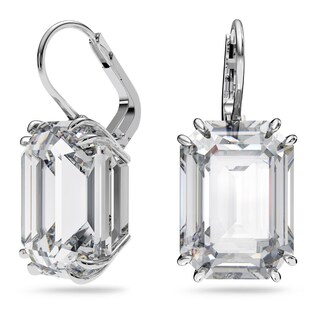 Foto 2 | Foto 2 | Aretes Swarovski Millenia Cristal De Talla Octogonal Rodio 5636569 Joyería De Lujo Para Mujer Ideal Para Regalo Elegante