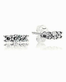 Foto 4 | Foto 4 | Aretes Pandora De Botón Centelleantes Joya Original 290725cz Joyería De Lujo Para Mujer Ideal Para Regalo Elegante