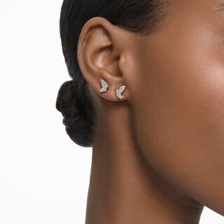 Foto 3 | Foto 3 | Aros Swarovski De Botón Lilia Mariposa Blancos Baño Rosa 5636427 Joyería De Lujo Para Mujer Ideal Para Regalo Elegante