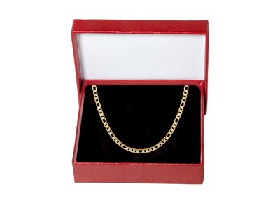 Foto 4 | Foto 4 | Cadena Tejido 3x1 60 cm Acero Inoxidable Bicolor CH13