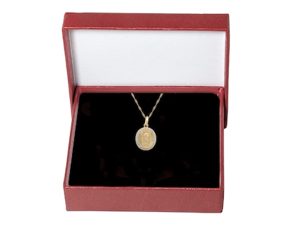 Foto 4 | Foto 4 | Gargantilla Virgen Guadalupe Horoz Ch55 45 cm Chapa 18k
