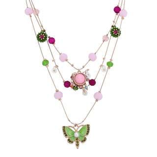Foto 2 | Foto 2 | Collar Betsey Johnson Con Forma De Mariposa En Capas Para Mujer - Venta Internacional.