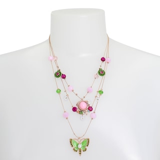 Foto 3 | Foto 3 | Collar Betsey Johnson Con Forma De Mariposa En Capas Para Mujer - Venta Internacional.