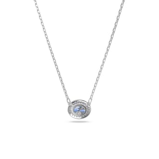 Foto 4 | Foto 4 | Colgante Swarovski Una Con Piedra Azul De Talla Ovalada - Venta Internacional.