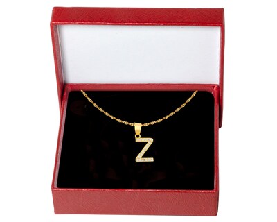 Foto 5 | Foto 5 | Gargantilla Inicial ''z'' 45cm De Chapa De Oro 18k Ch106