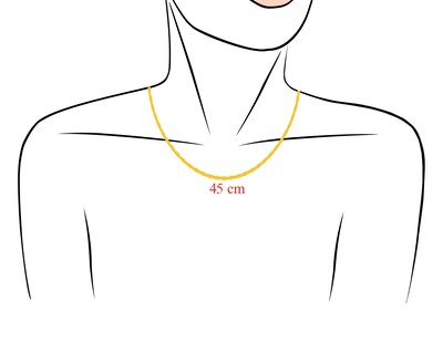 Foto 6 | Foto 6 | Gargantilla Inicial ''z'' 45cm De Chapa De Oro 18k Ch106