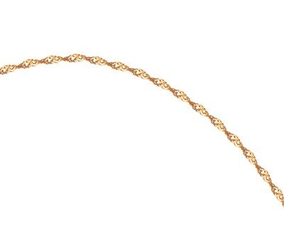 Foto 3 | Foto 3 | Gargantilla Inicial ''c'' 45cm De Chapa De Oro 18k Ch85