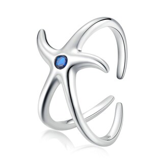 Foto 1 | Foto 1 | Collar Chulada Estrella De Mar De Plata .925 Con Chapa De Platino, Se Puede Mojar