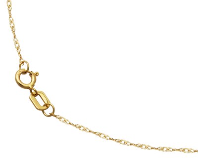 Foto 4 | Foto 4 | Gargantilla Doble Corazon 45cm 10k Ci285