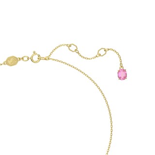Foto 3 | Foto 3 | Colgante Idyllia De Swarovski Con Flor Rosa En Tono Dorado - Venta Internacional.