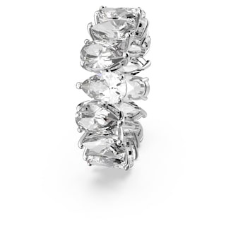Foto 3 | Foto 3 | Anillo Swarovski Pear Vittore Con Cristal Blanco Bañado En Rodio - Venta Internacional.