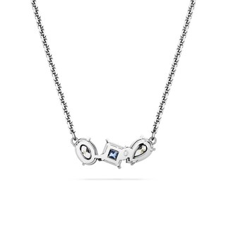 Foto 4 | Foto 4 | Collar Con Colgante Mesmera De Swarovski Con Piedras Azules Y Transparentes - Venta Internacional.