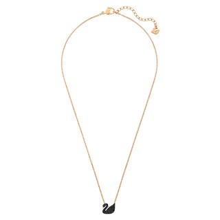 Foto 2 | Foto 2 | Collar Con Colgante De Cisne De Swarovski Con Pavé De Cristal Negro - Venta Internacional.