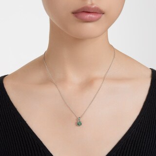 Foto 5 | Foto 5 | Colgante De Cristal Verde Con Piedra Natal De Mayo De Swarovski - Venta Internacional.