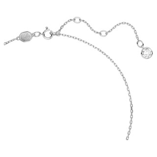 Foto 3 | Foto 3 | Collar Con Piedra Natal De Septiembre De Swarovski, Piedra Azul De Talla Cuadrada - Venta Internacional.