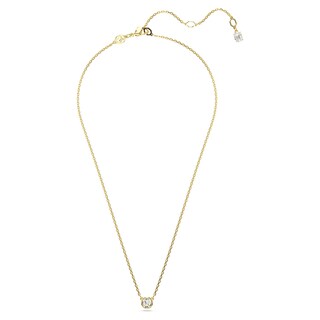 Foto 2 | Foto 2 | Collar Con Colgante Swarovski Imber Con Cristal Transparente En Tono Dorado - Venta Internacional.