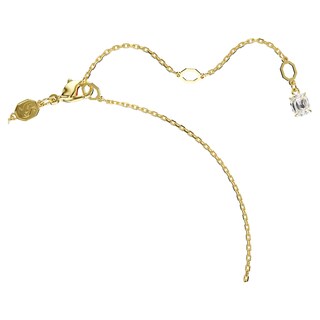 Foto 3 | Foto 3 | Collar Con Colgante Swarovski Imber Con Cristal Transparente En Tono Dorado - Venta Internacional.