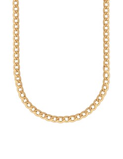 Foto 1 | Foto 1 | Cadena Zvezda Barbada, Chapa De Oro Amarillo De 18k