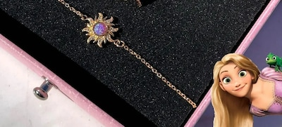 Foto 2 | Foto 2 | Collar Xtellar De Rapunzel Sol De Opalo Morado Enredados