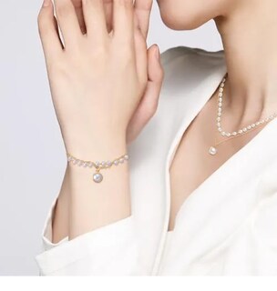 Foto 2 | Foto 2 | Collar Xtellar De Perlas Pulseras Elegante Lujo Joyería De Mujer 2p