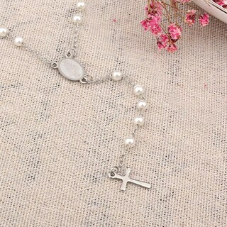 Foto 3 | Foto 3 | Collares De Cruz Mxvnh-001high Monaco 1 Pieza Blanco
