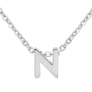 Foto 1 | Foto 1 | Collar West Coast Jewelry Elya De Acero Inoxidable Letra N - Venta Internacional.