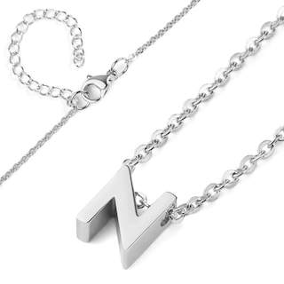 Foto 2 | Foto 2 | Collar West Coast Jewelry Elya De Acero Inoxidable Letra N - Venta Internacional.
