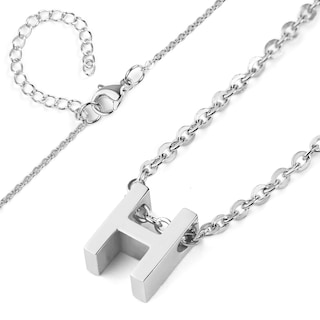 Foto 2 | Foto 2 | Collar West Coast Jewelry Elya De Acero Inoxidable Con Letra H - Venta Internacional.